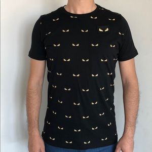 Fendi Monster Eyes Crewneck T-Shirt